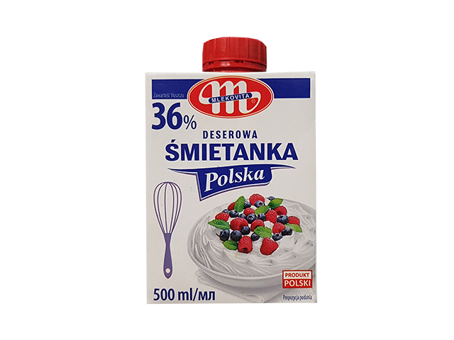 сливки 500 мл 36% Млековита сливки 500 мл 36% Млековита