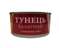 тунец салатный в собственном соку 160 г Fish Line