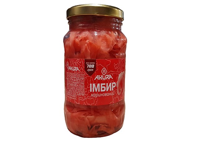 имбирь маринованный 700г Акура имбирь маринованный 700г Акура
